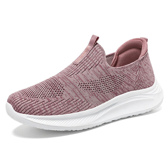 Damen Sportliche Slip-On Sneakers EB