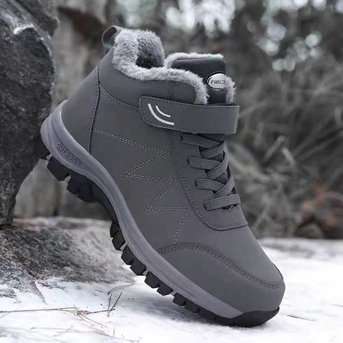 Damen Fleecegefütterte Winterstiefel mit rutschfester Sohle EB
