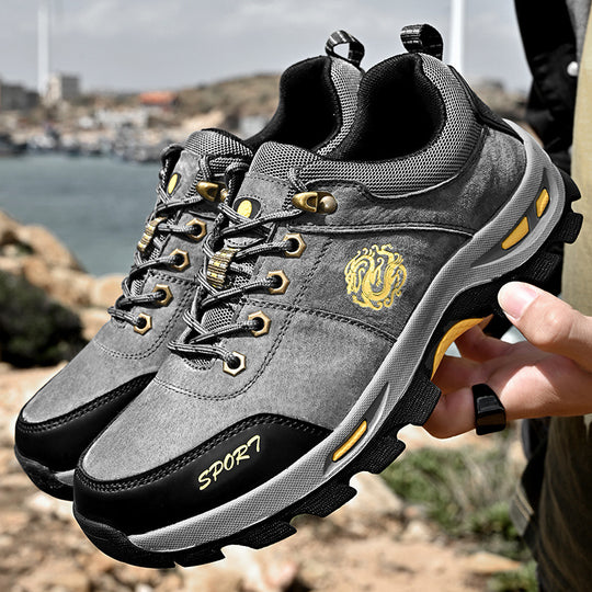 Herren Sportlich Bequeme Wanderschuhe EB