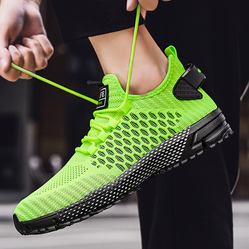 Damen Sportliche Lauf-Sneaker mit atmungsaktivem Mesh-Obermaterial und dämpfender Sohle EB