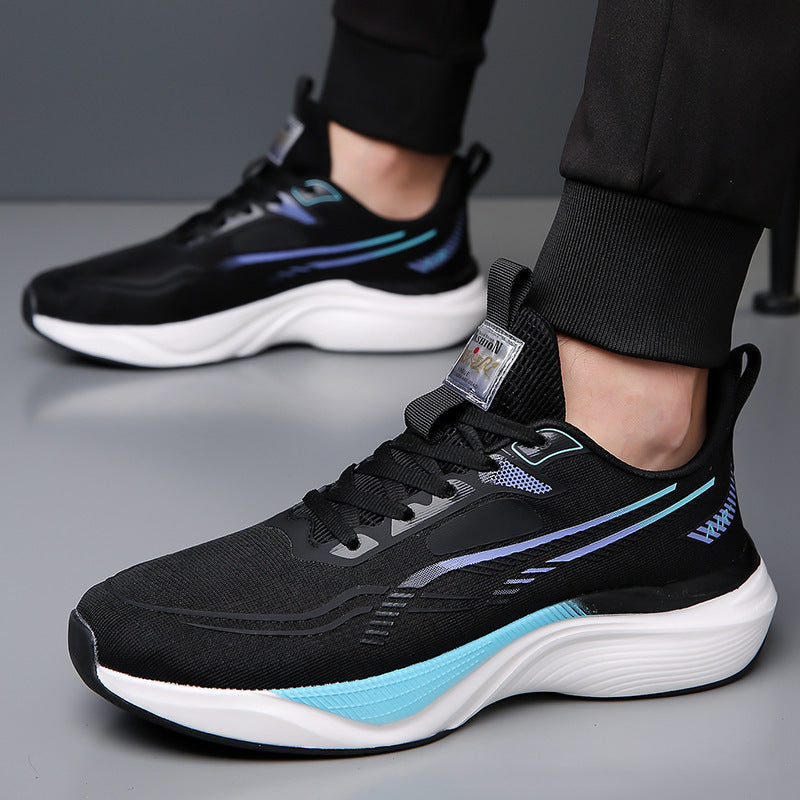 Damen Sportliche Lauf-Sneakers mit atmungsaktivem Mesh-Obermaterial und flexibler Dämpfung EB
