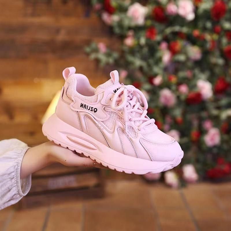 Damen Sportliche Sneakers mit atmungsaktiver Mesh-Oberfläche und stoßdämpfendem Design EB