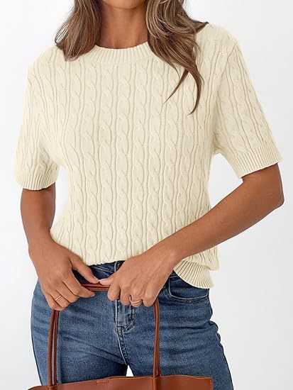 Damen Strickpullover mit Strukturmuster EB