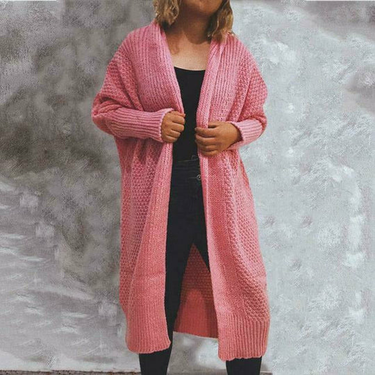 EB | Solide Lange Strickjacke