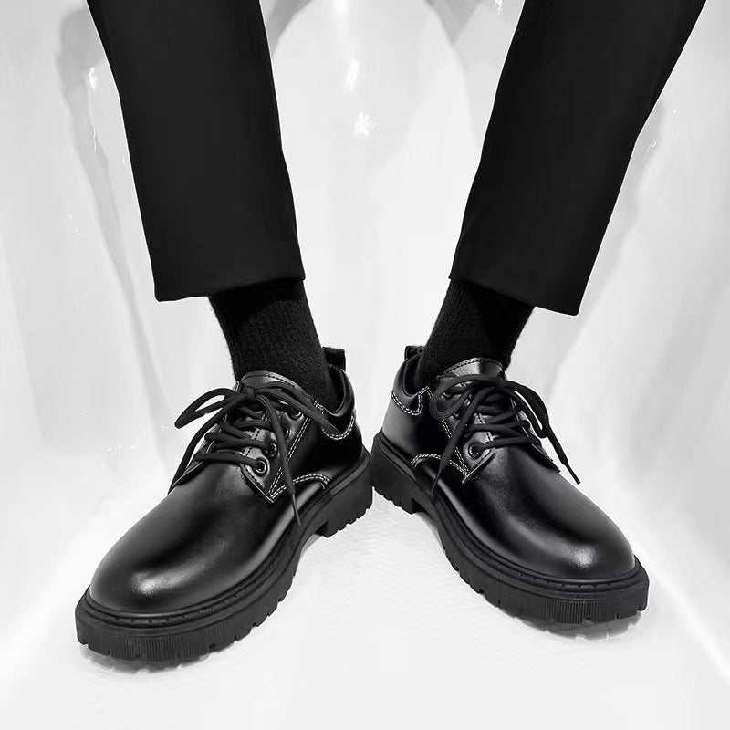 Herren Klassische Schnürschuhe mit rutschfester Sohle und hochwertigem Leder von EB