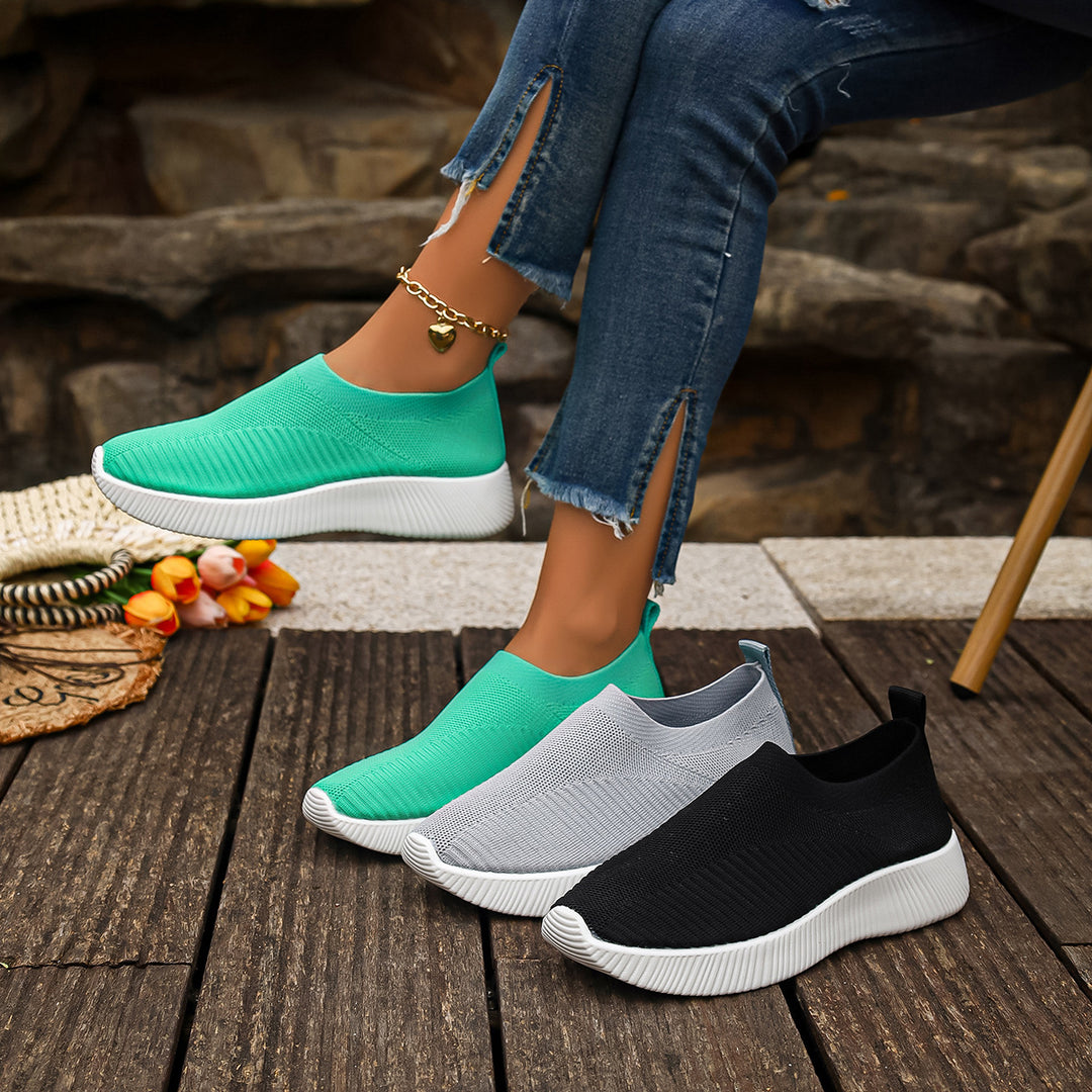 Damen Sportliche und atmungsaktive Sneakers EB