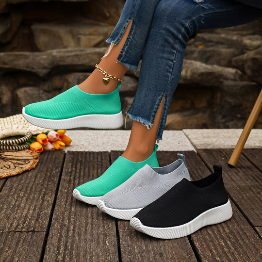 Damen Sportliche und atmungsaktive Sneakers EB