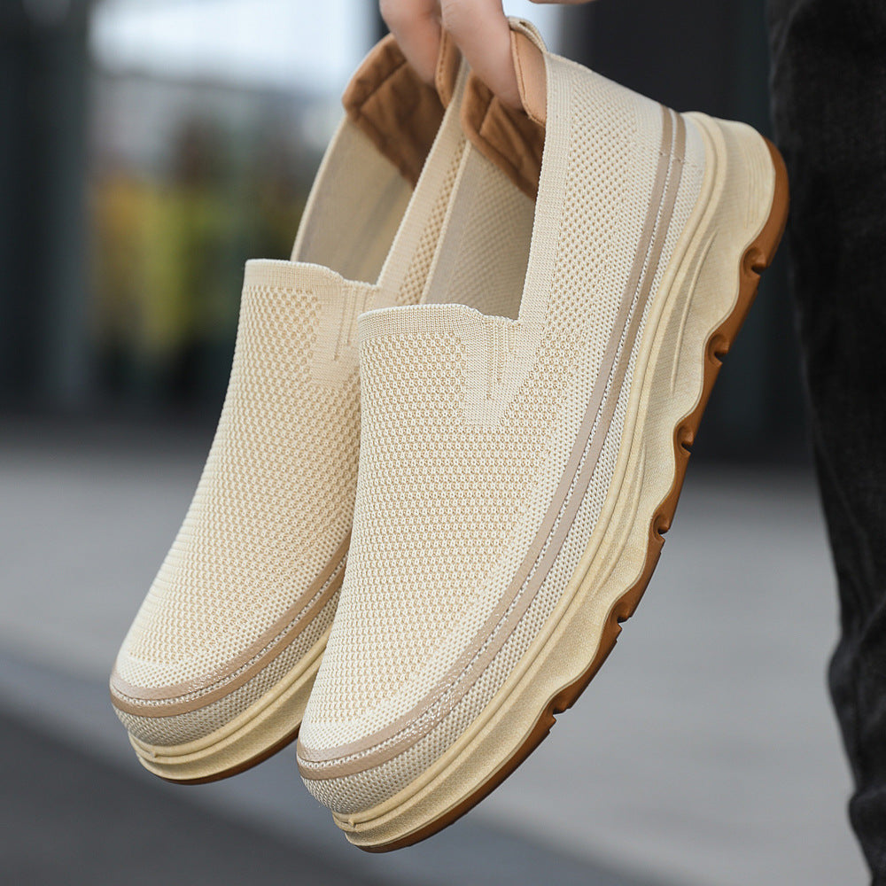 Damen Atmungsaktive Slip-On Lauf-Schuhe EB