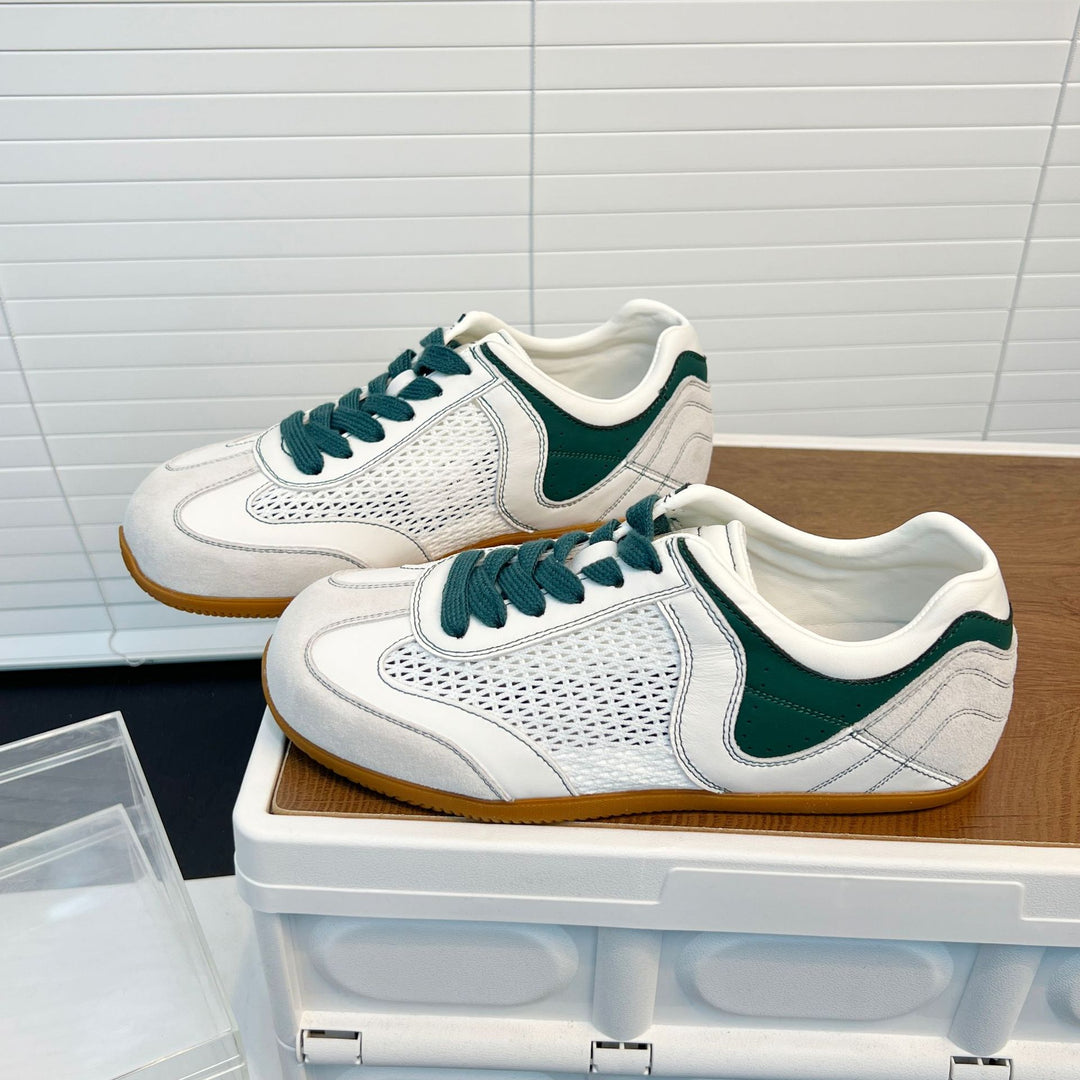 Damen Sportliche Freizeitsneakers mit atmungsaktiver Mesh-Oberfläche und flexibler Sohle EB