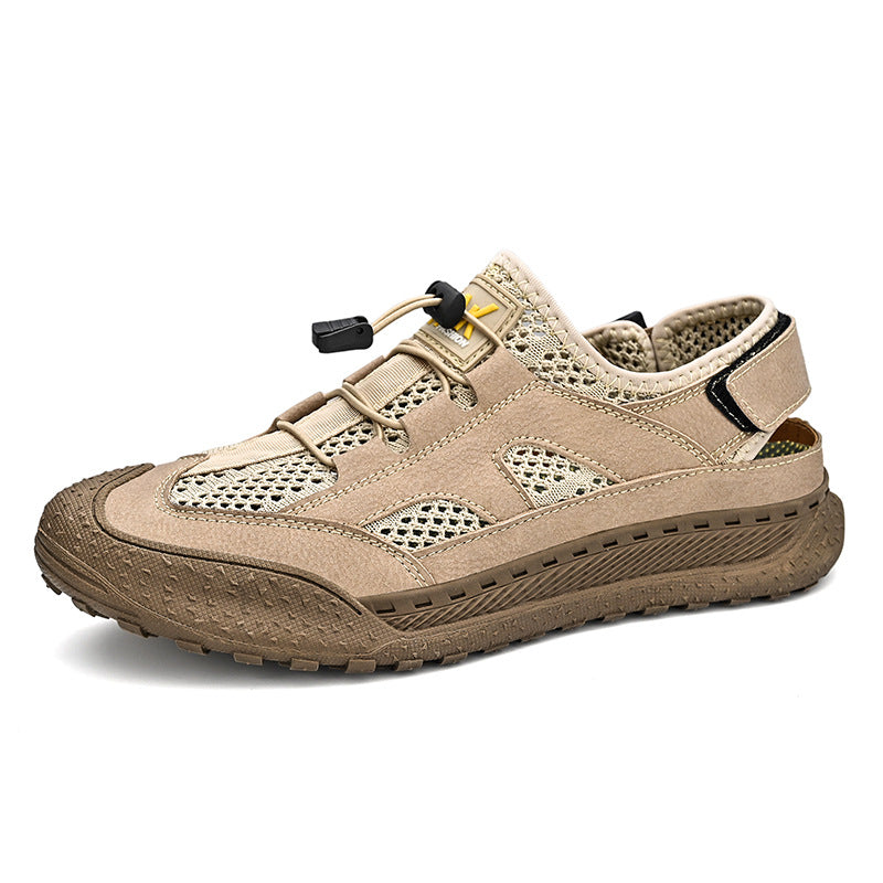 Damen Atmungsaktive Outdoor-Sandalen mit verstellbarem Riemen und rutschfester Sohle EB