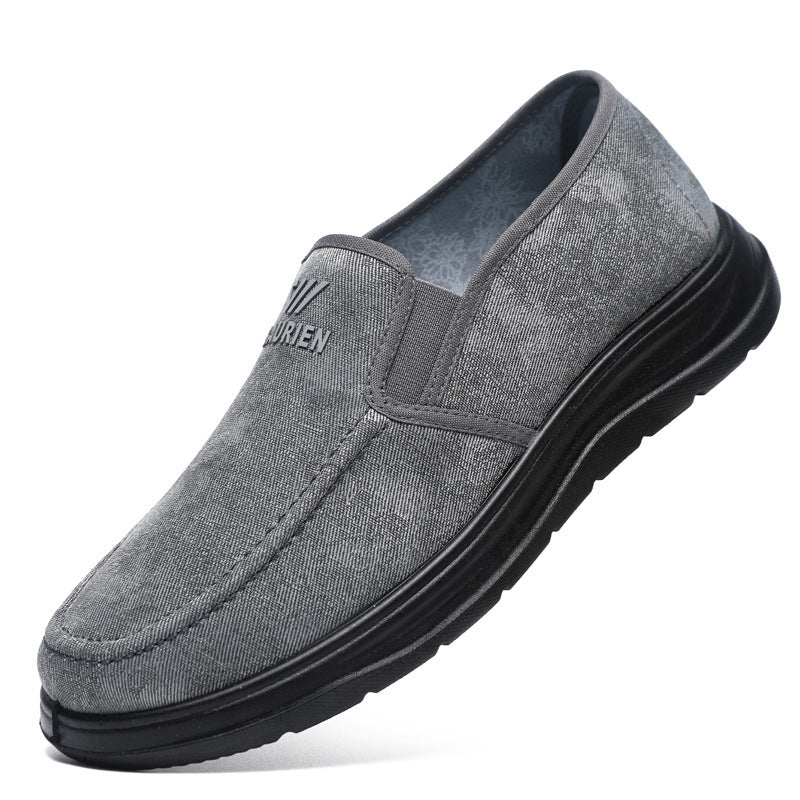 Damen Slip-On Mokassins mit atmungsaktiver Oberflächenstruktur EB