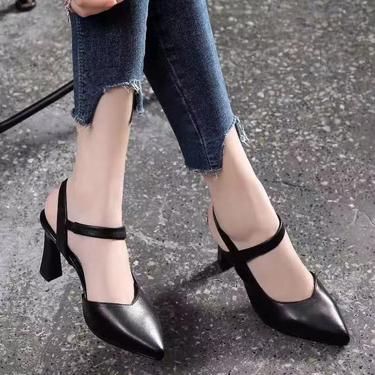 Damen Elegante Slingback-Pumps mit komfortablem Schnitt und hochwertiger Riemenelement EB