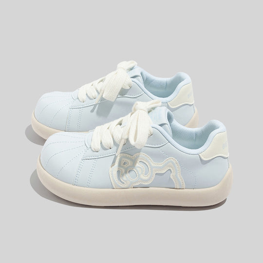 Damen Sneakers mit verspieltem Tiermotiv und weicher Dämpfung EB