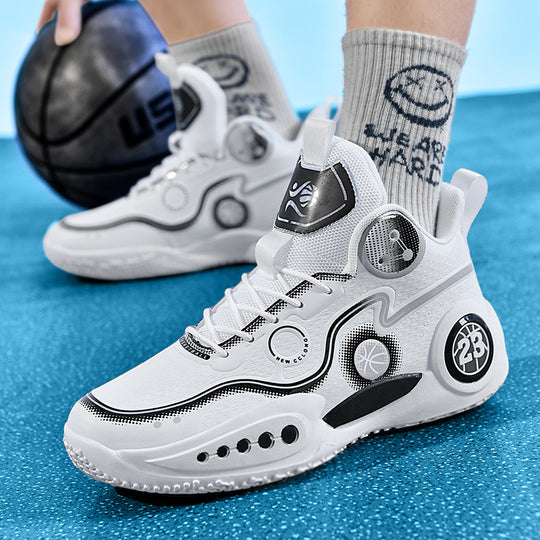 Damen Basketball Sneakers mit innovativem Dämpfungssystem und rutschfester Sohle EB