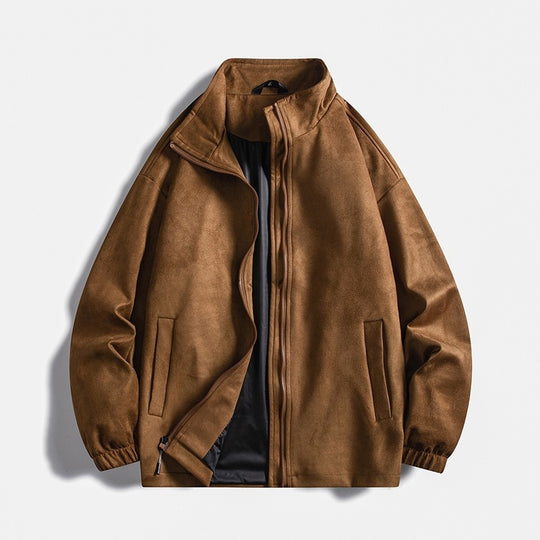 Herren Fleecejacke mit elastischen Bündchen und praktischen Taschen EB