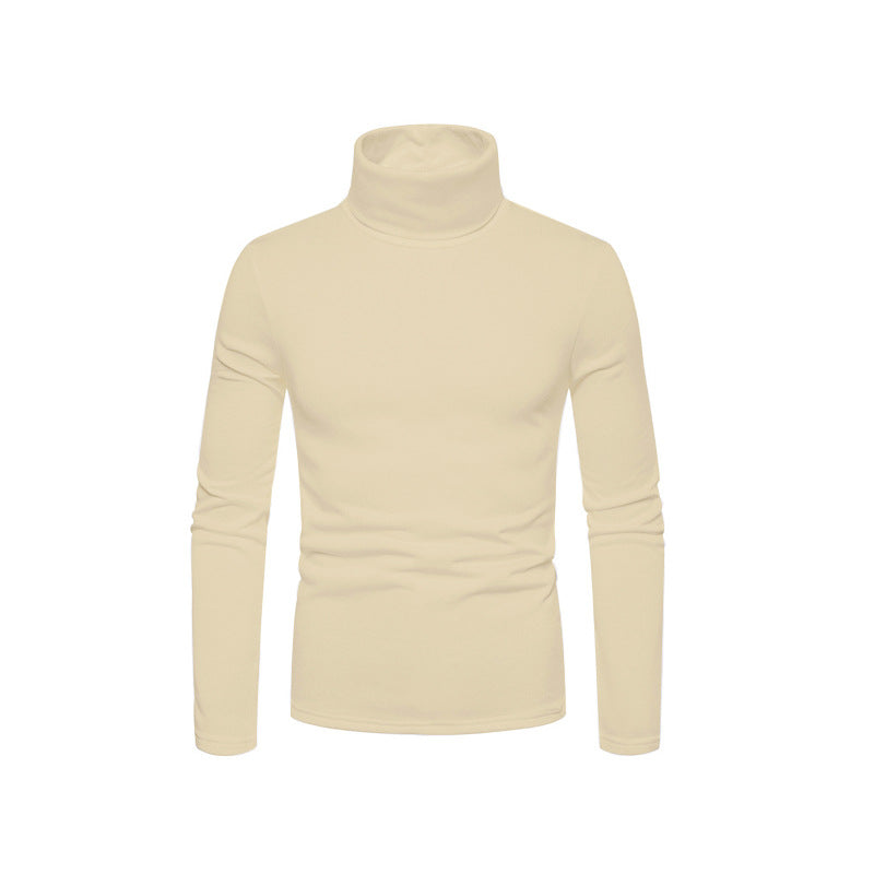 Herren Rollkragenpullover aus weichem Stretchmaterial EB