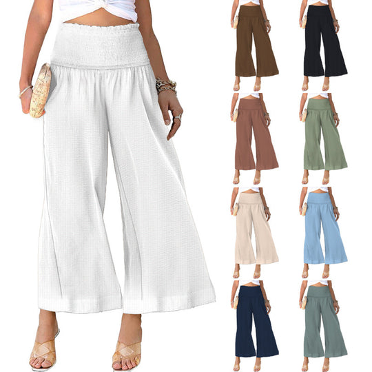 Damen weite, luftige Hose EB