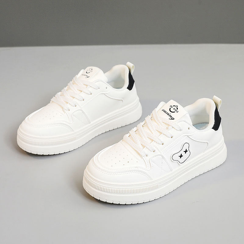 Damen Sportliche Sneaker mit gepolsterter Laufsohle und atmungsaktiver Obermaterialkombination EB