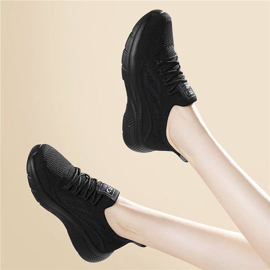 Damen Atmungsaktive Freizeitsneaker mit dämpfender Sohle EB
