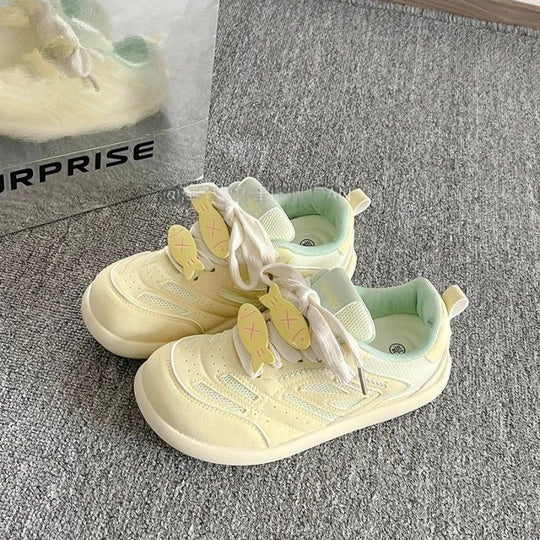 Damen Sportliche Sneaker mit verspielten Akzenten und atmungsaktiver Struktur EB