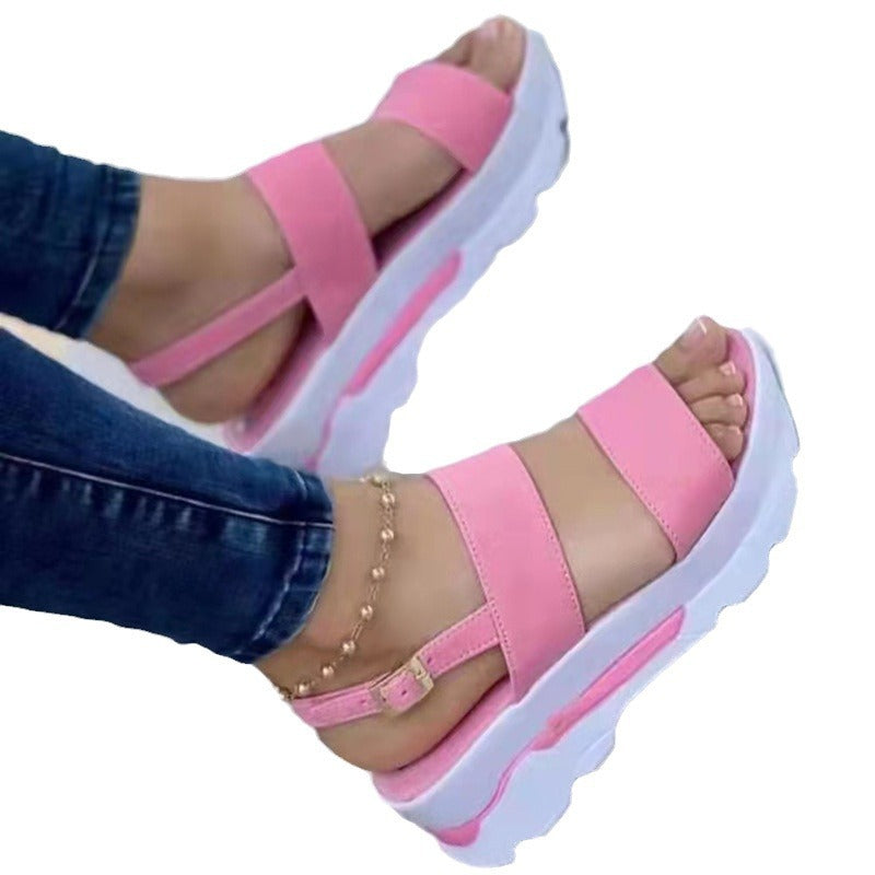 Damen Komfortable Sandalen mit hochwertiger Polsterung EB