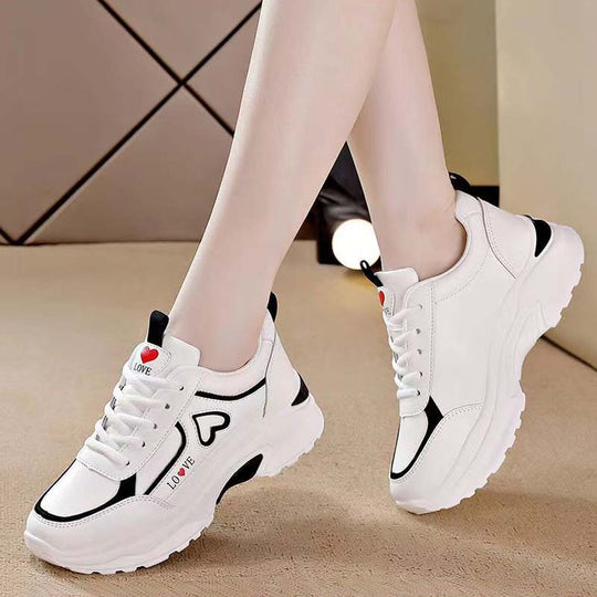 Damen modische Sneaker mit ergonomischer Sohle und atmungsaktivem Obermaterial EB