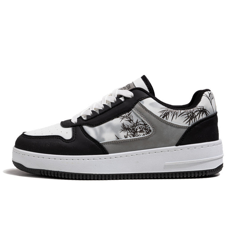 Damen Bequeme Freizeit Sneaker mit einzigartigem Druck EB