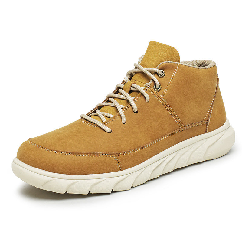 Herren Bequeme und modische Wanderstiefel mit hohem Kragen EB