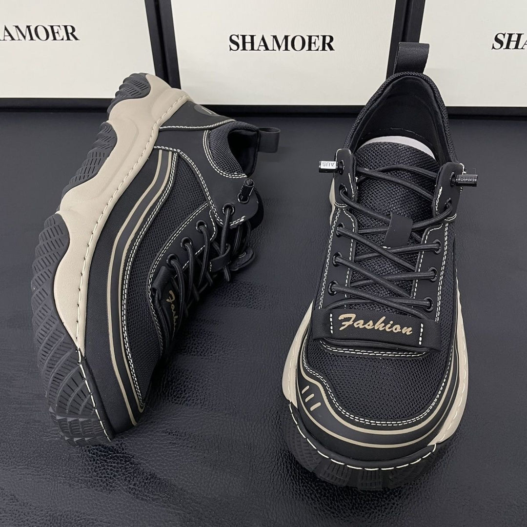 Damen Freizeit-Sneaker mit atmungsaktivem Mesh-Obermaterial und rutschfester Sohle EB