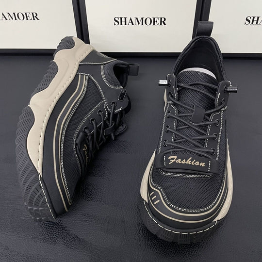 Damen Freizeit-Sneaker mit atmungsaktivem Mesh-Obermaterial und rutschfester Sohle EB