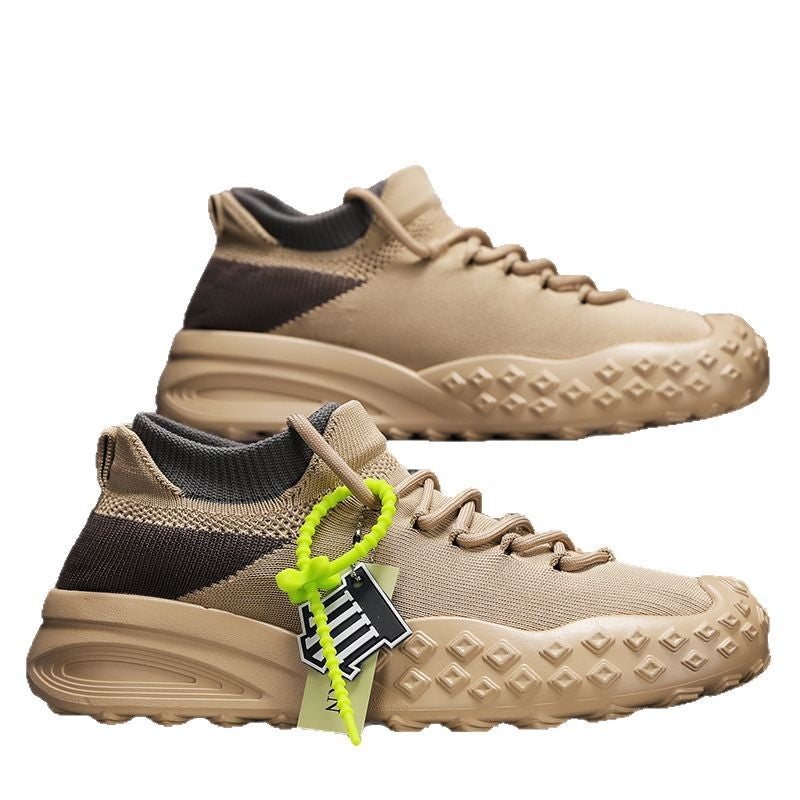 Damen Sportliche Sneaker mit hoch atmungsaktivem Strick-Obermaterial und rutschfester Sohle EB