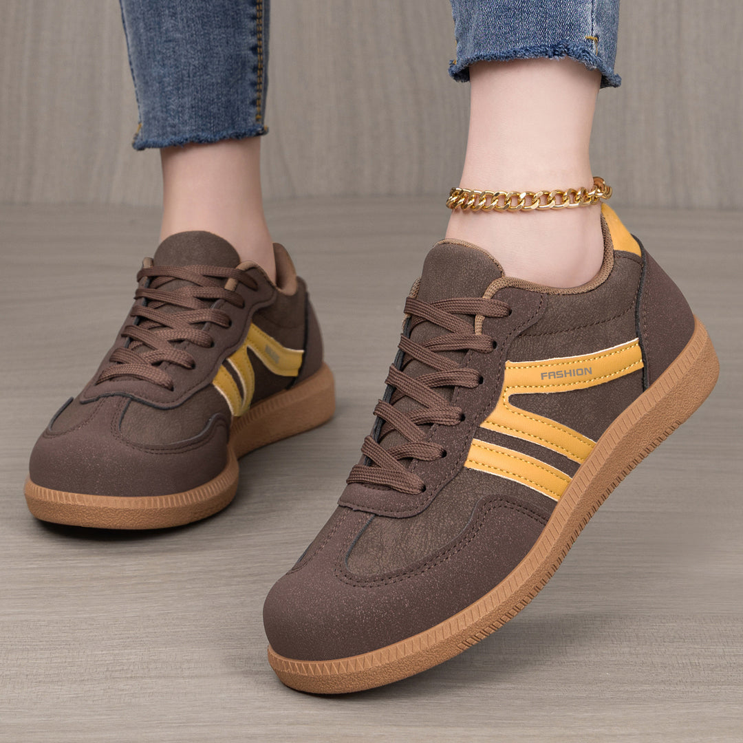 Damen Sportliche Sneakers mit rutschfester Sohle und atmungsaktivem Obermaterial EB