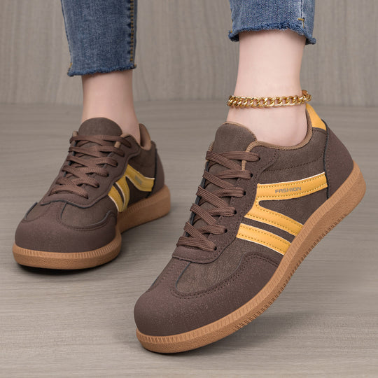 Damen Sportliche Sneakers mit rutschfester Sohle und atmungsaktivem Obermaterial EB