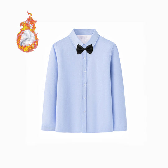 Damen Elegantes Langarmhemd mit weicher Innenseite EB