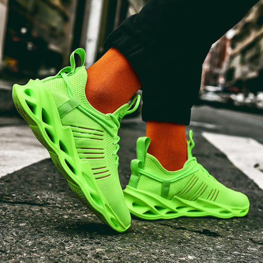 Damen Leistungsstarke Laufsneakers mit atmungsaktivem Mesh-Obermaterial und innovativem Dämpfungssystem EB