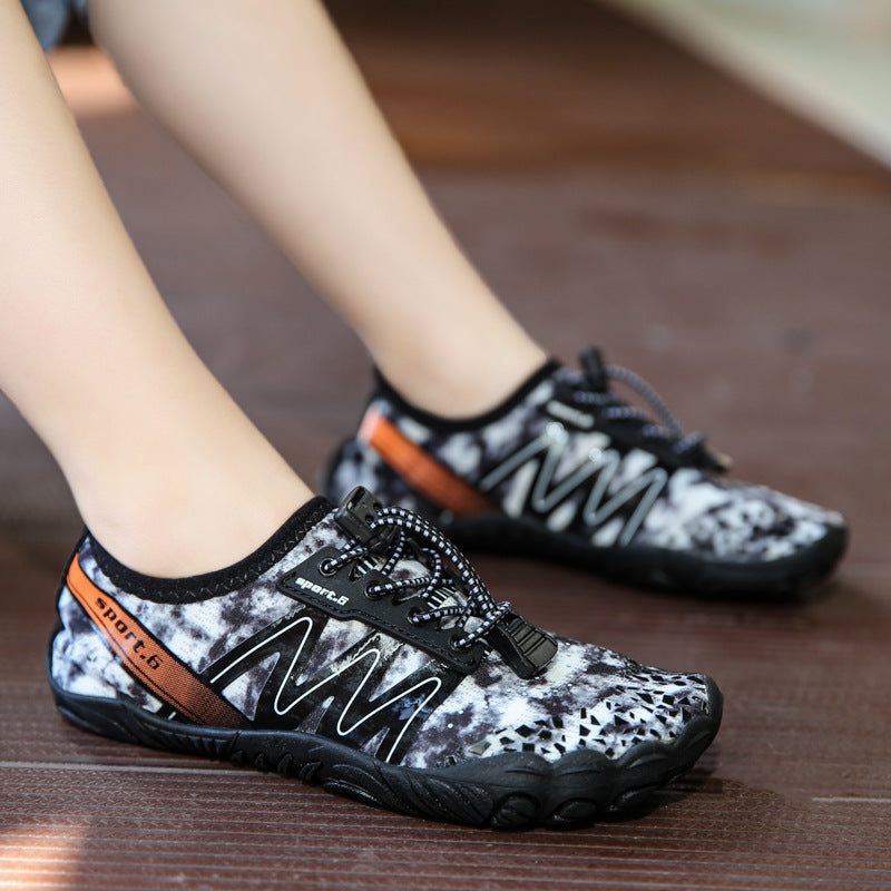 Damen Flexibler Wassersportschuh mit elastischem Schnellschnürsystem und rutschfester Sohle EB