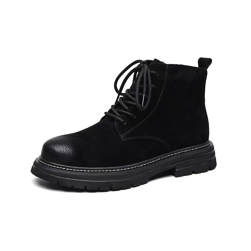 Herren Robuste Schnürstiefel mit gepolsterter Sohle EB