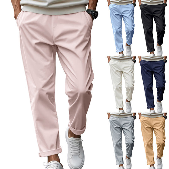 Herren Chino-Hose mit lässigem Schnitt und atmungsaktiven Eigenschaften EB