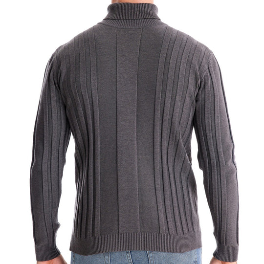Herren Stehkragen Pullover EB