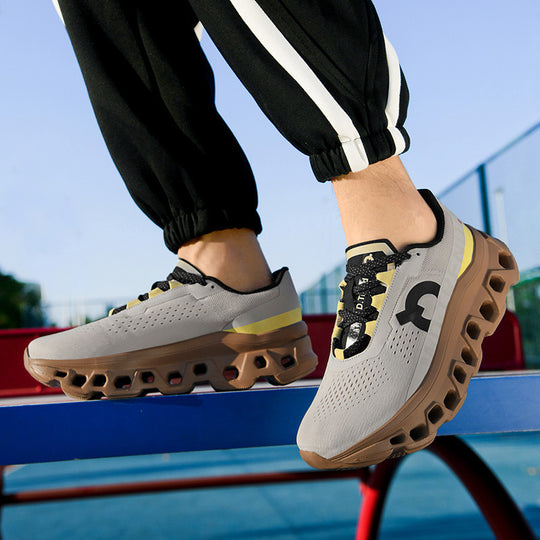 Unisex komfortable Performance-Laufschuhe mit extrahoher Dämpfung und belüftetem Mesh-Obermaterial EB