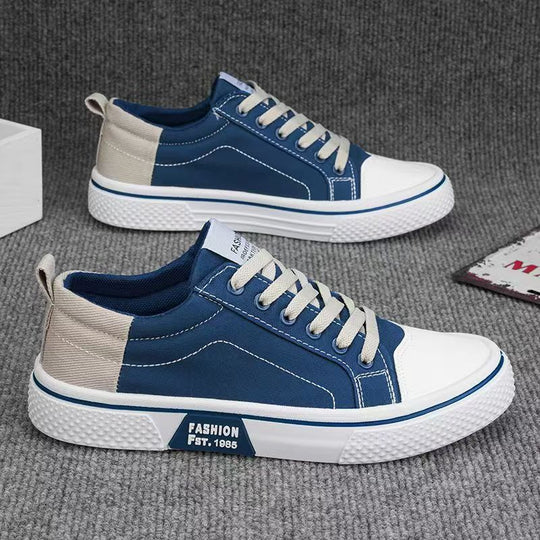Damen Freizeit Sneakers mit urbanem Design und robuster Gummisohle EB