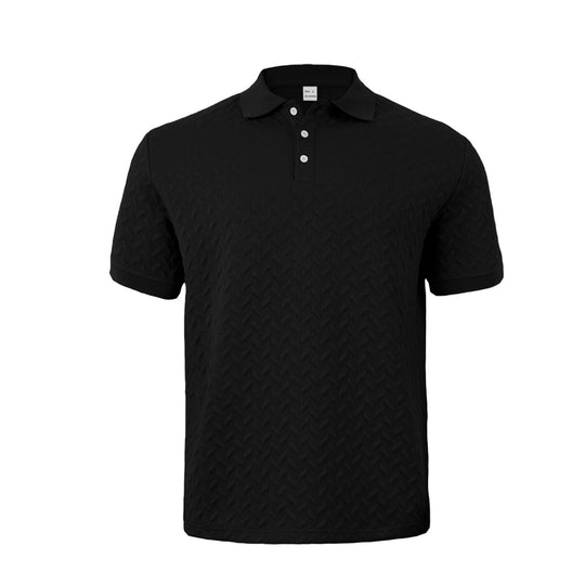 Herren modisches Poloshirt mit strukturiertem Design und hochwertigem Baumwollmix EB