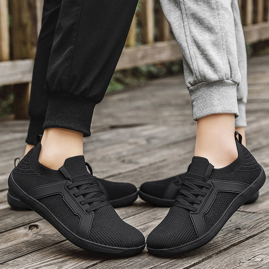 Herren nan urbaner Strick-Freizeit-Sneaker mit elastischem Schlupfschaft, thermoplastischer Seitenverstärkung und stoßdämpfender Leichtlaufsohle EB