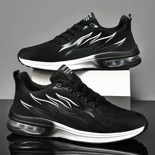 Damen Sportliche Sneakers mit stoßdämpfender Sohle und atmungsaktivem Obermaterial EB