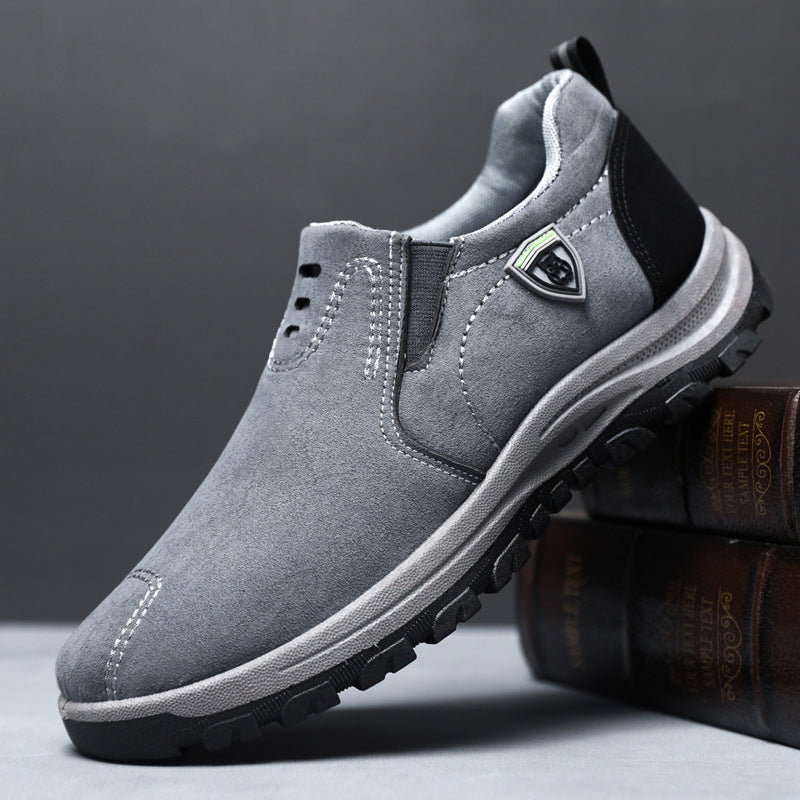 Damen Bequeme Halbschuhe mit elastischem Einstieg und rutschfester Laufsohle EB