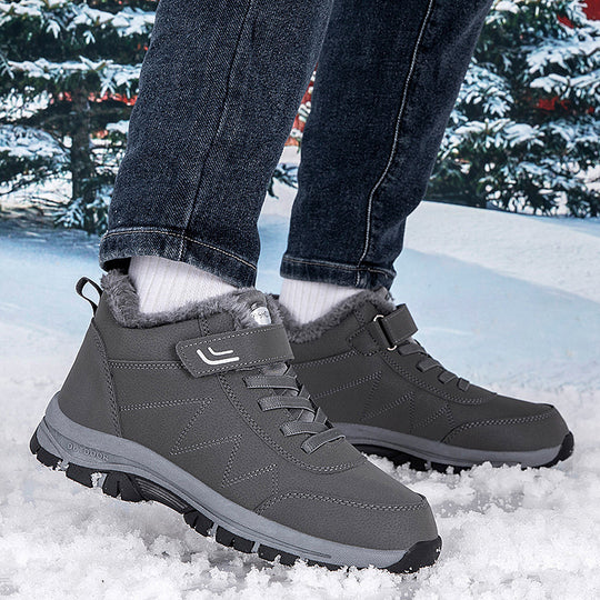 Damen Winterfestliche Wanderschuhe mit isolierendem Futter und rutschfester Sohle EB