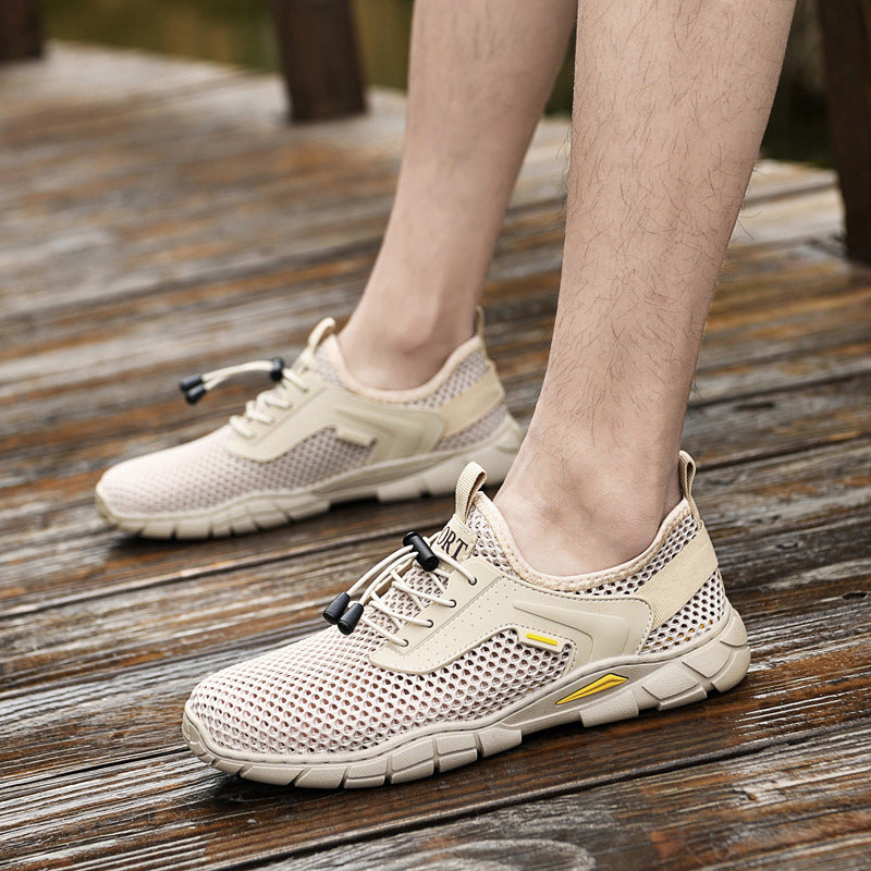 Herren Atmungsaktive Sport Sneakers mit rutschfester Sohle EB
