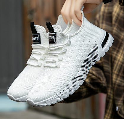 Damen Sportliche und luftige Sneakers mit dämpfendem Fußbett EB