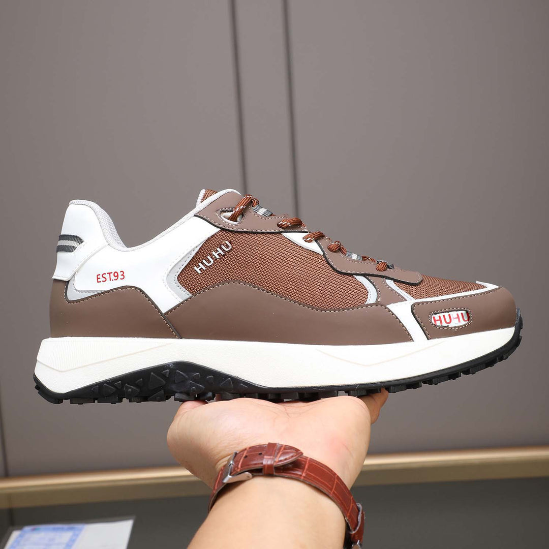 Damen Sportive Lauf-Sneaker mit rutschfester Sohle und atmungsaktiver Oberflächenstruktur EB