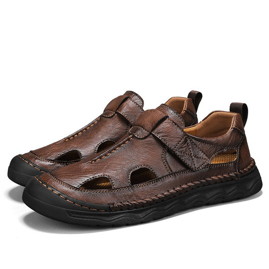 Damen Bequeme Freizeitsandalen mit atmungsaktivem Design und verstellbarem Riemen EB